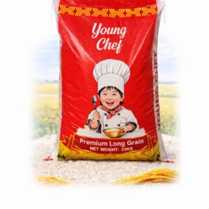 Young Chef Premium Long Grain Rice – 25kg